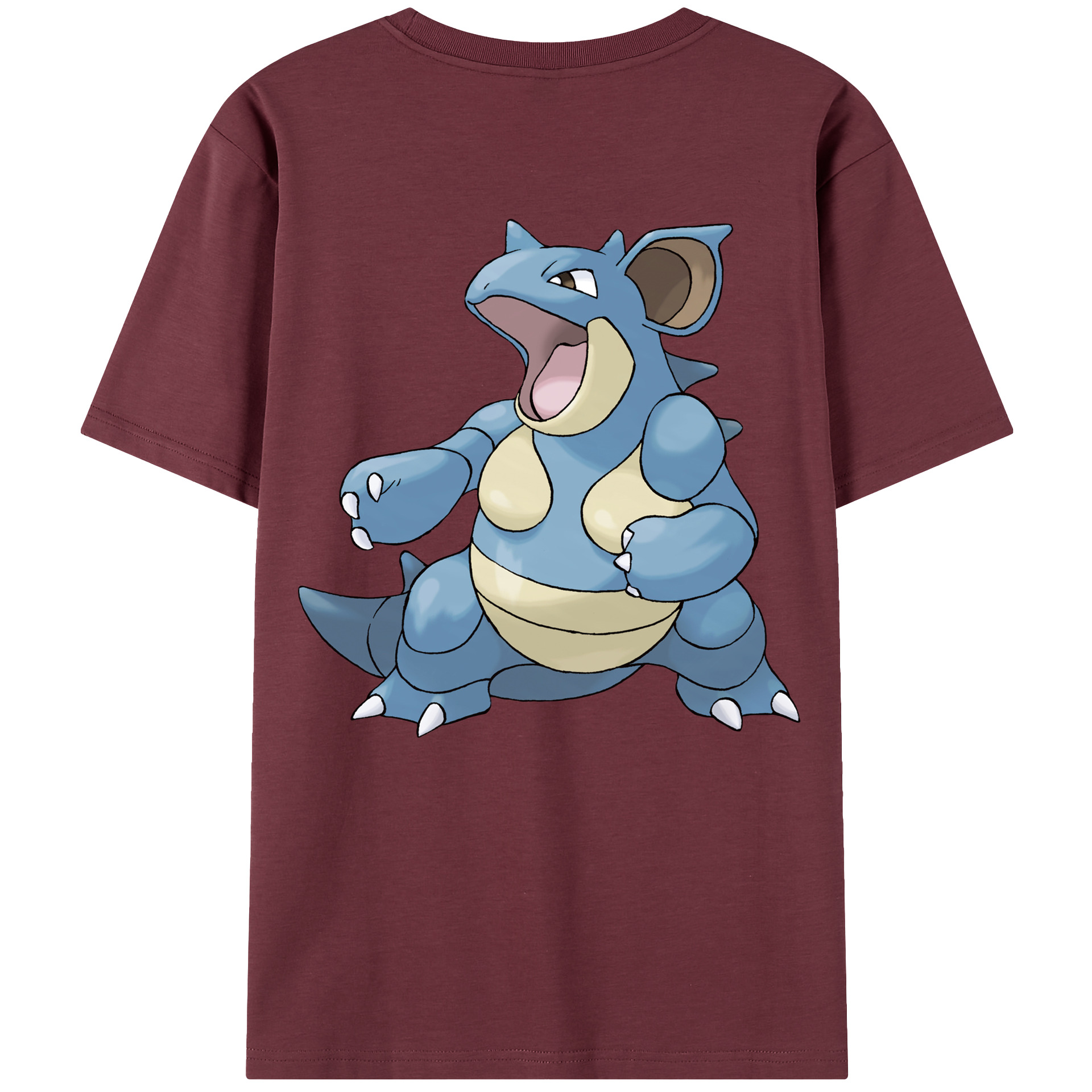 （画像用） ポケットモンスター Pokémon 綿100％半袖Tシャツ（背面プリント）